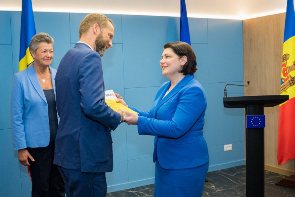 Moldova a transmis și a doua parte a chestionarului de aderare la UE
